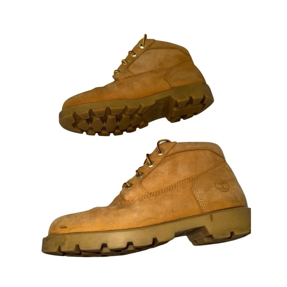 Timberland Kids‎ Chukka Boots Brown Waterproof Size 3.5 see pics for condition